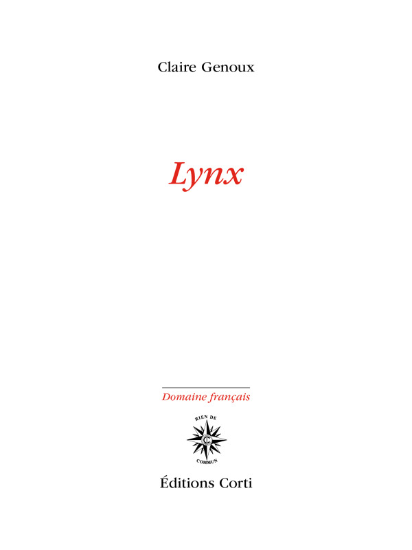 LYNX (9782714312112-front-cover)