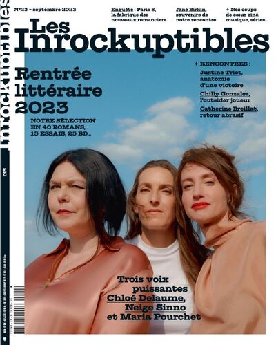 Les Inrockuptibles Mensuel N°23 : Rentrée littéraire - Septembre 2023 (3663322125997-front-cover)