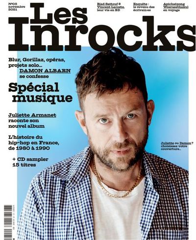 Les Inrockuptibles n°5 :  Spécial Musique - Novembre 2021 (3663322117510-front-cover)