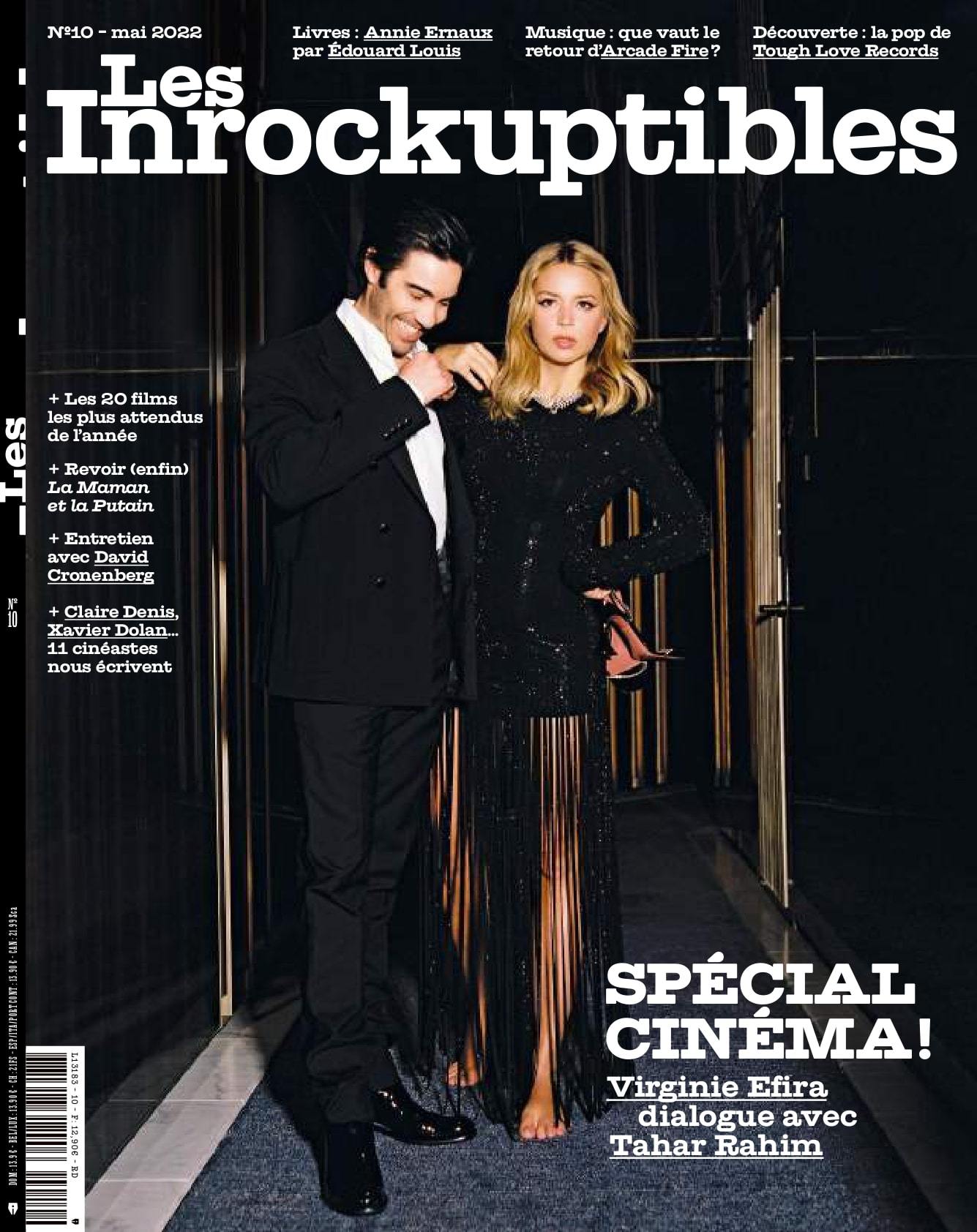 Les Inrockuptibles Mensuel N°10 - Spécial Cinéma - Mai 2022 (3663322120497-front-cover)