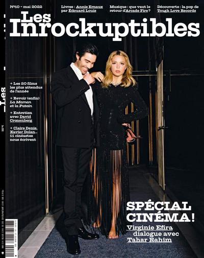 Les Inrockuptibles Mensuel N°10 - Spécial Cinéma - Mai 2022 (3663322120497-front-cover)