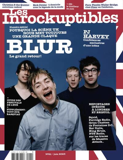 Les Inrockuptibles N°21 : Blur, le grand retour ! - juin 2023 (3663322125218-front-cover)