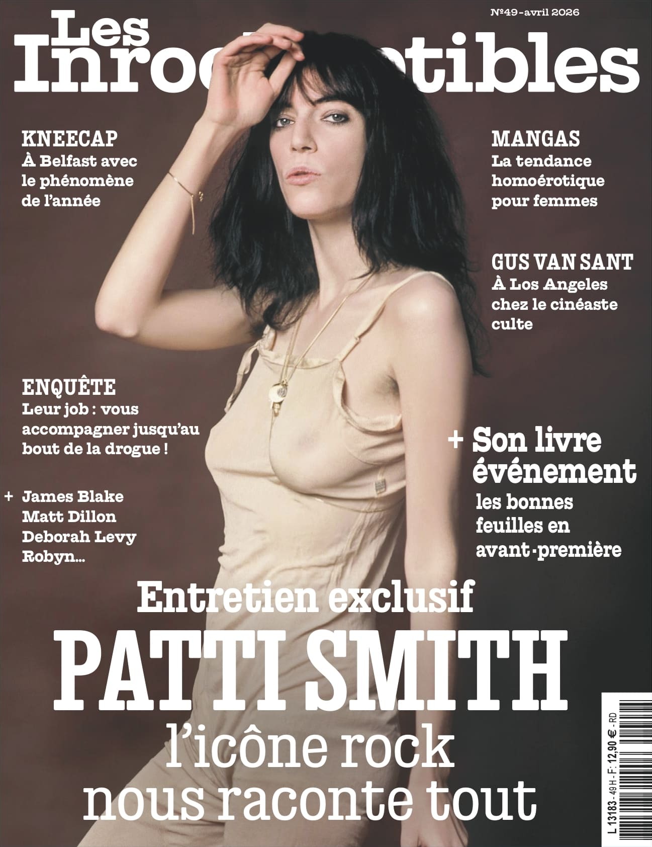 Les Inrockuptibles Mensuel N°49 : Patti Smith - Avril 2026 (3663322134524-front-cover)