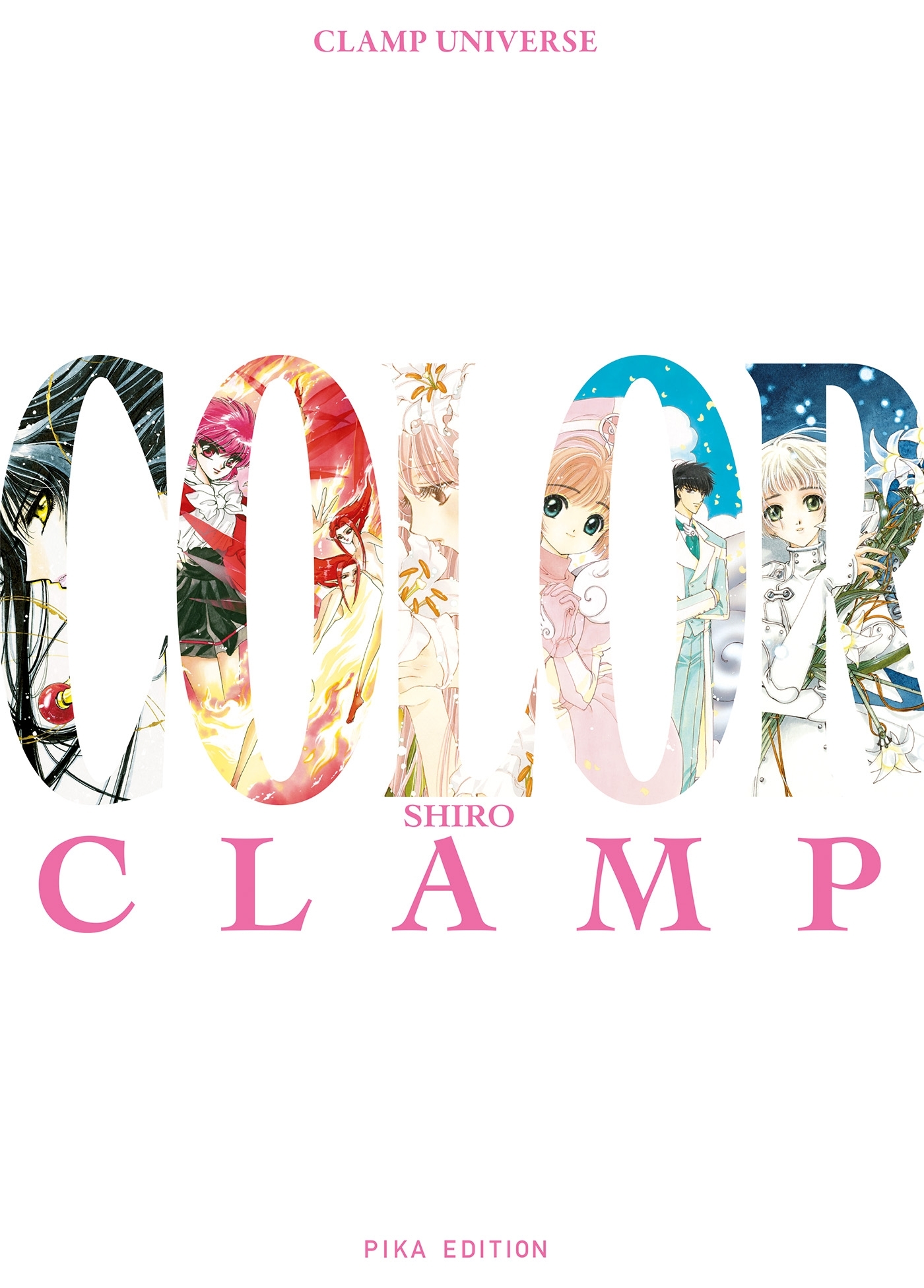 Clamp Artbook - Shiro (9791043303364-front-cover)