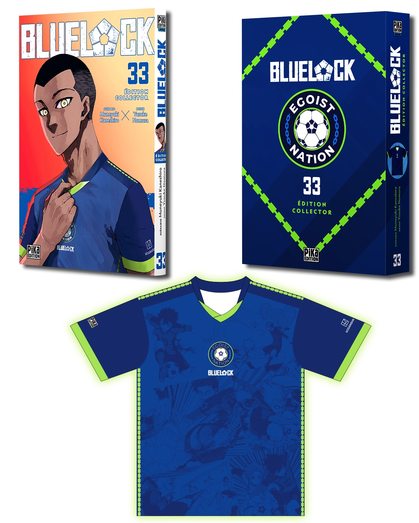 Blue Lock T33 - Édition collector (9791043308413-front-cover)