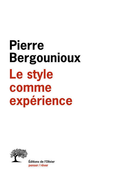 Le Style comme expérience (9782823602753-front-cover)