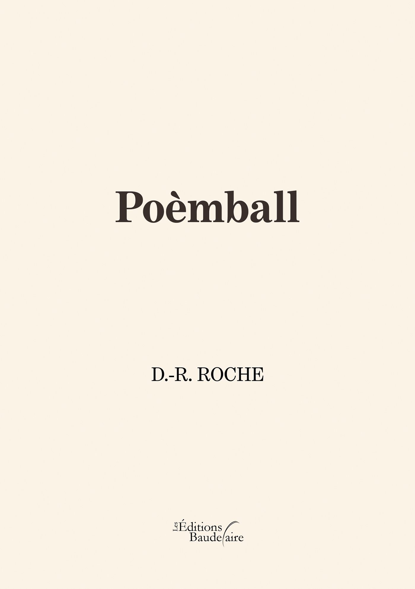 Poèmball (9791020335494-front-cover)