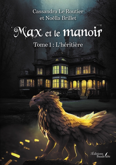 Max et le manoir - Tome 1 : L'héritière (9791020354617-front-cover)
