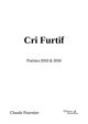 Cri Furtif - Poésies 2013 & 2016 (9791020351265-front-cover)