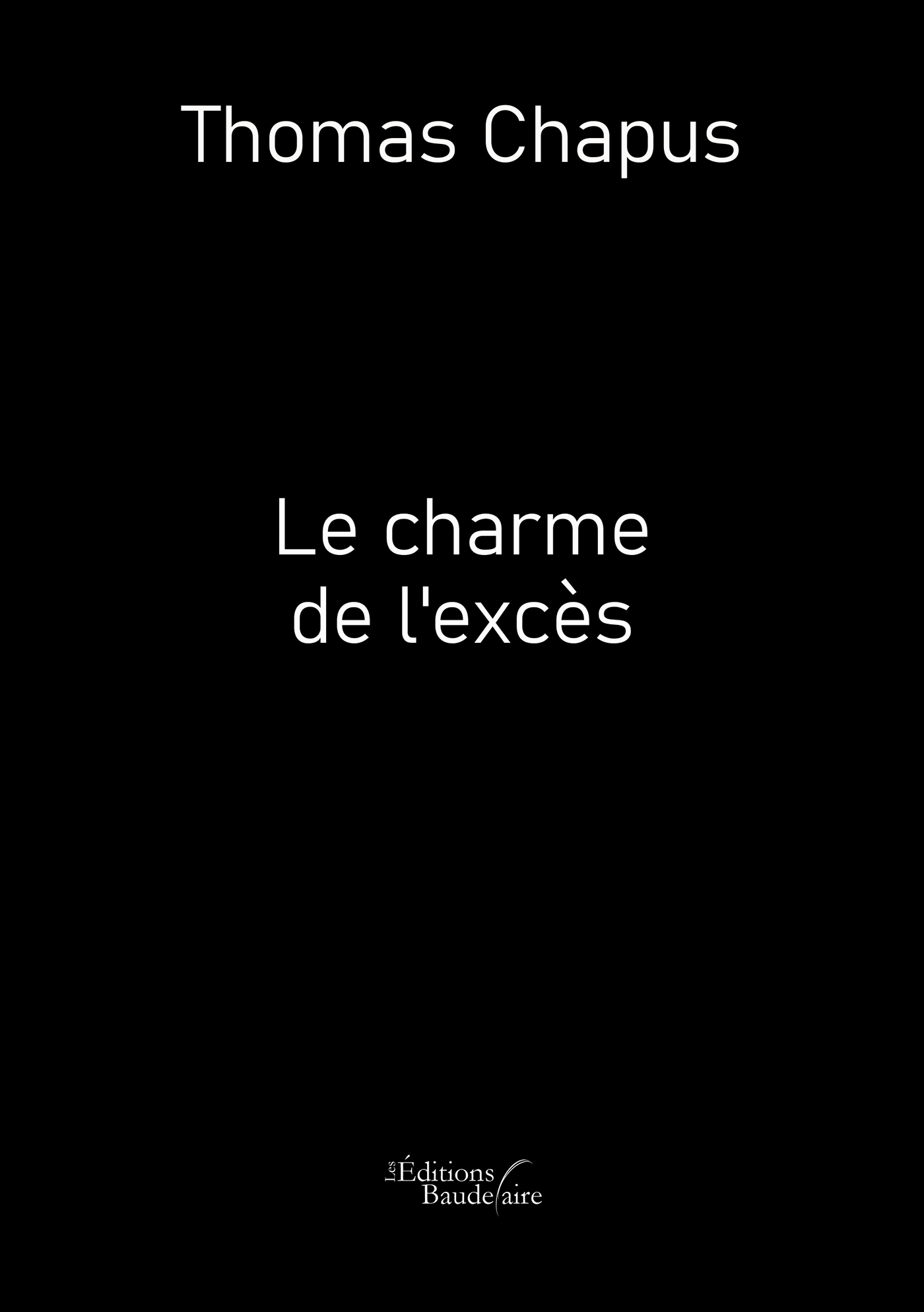 Le charme de l'excès (9791020341525-front-cover)