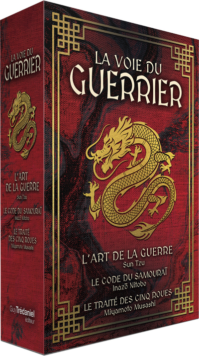 La Voie du guerrier (coffret de 3 livres) - L'art de la guerre, Le code du Samourai, Le traité des cinq roues (9782813230461-front-cover)