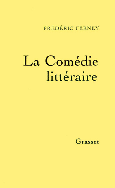 LA COMEDIE LITTERAIRE (9782246387916-front-cover)