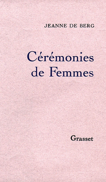 Cérémonies de femmes (9782246365310-front-cover)