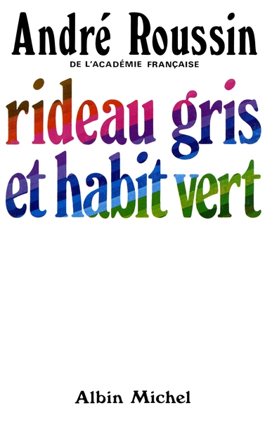 Rideau gris et Habit vert (9782226017840-front-cover)