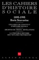 n° 6 - 1895-1995, Boris Souvarine, Les Cahiers d'histoire sociale (9782226088116-front-cover)