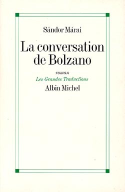 La Conversation de Bolzano (9782226058881-front-cover)