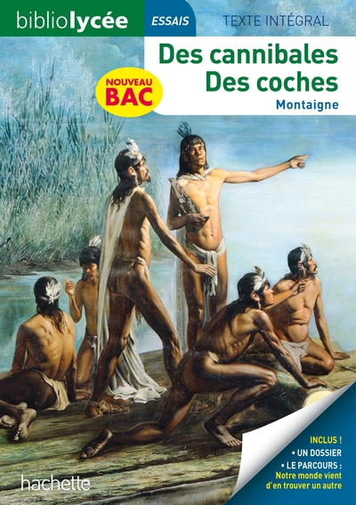 BiblioLycée - Des cannibales / Des coches, Montaigne (9782017132882-front-cover)