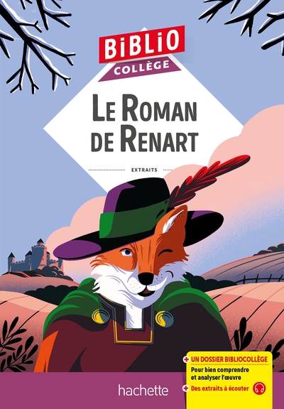 BiblioCollège - Le Roman de Renart, Pierre de Saint Cloud (9782017166962-front-cover)
