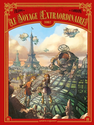 Le Voyage extraordinaire - Tome 02, Cycle 1 - Le Trophée Jules Verne 2/3 (9782749307183-front-cover)