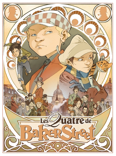 Les Quatre de Baker Street - Coffret, Tome 1 + Le Monde des Quatre + Le jeu de rôle (9782749307442-front-cover)