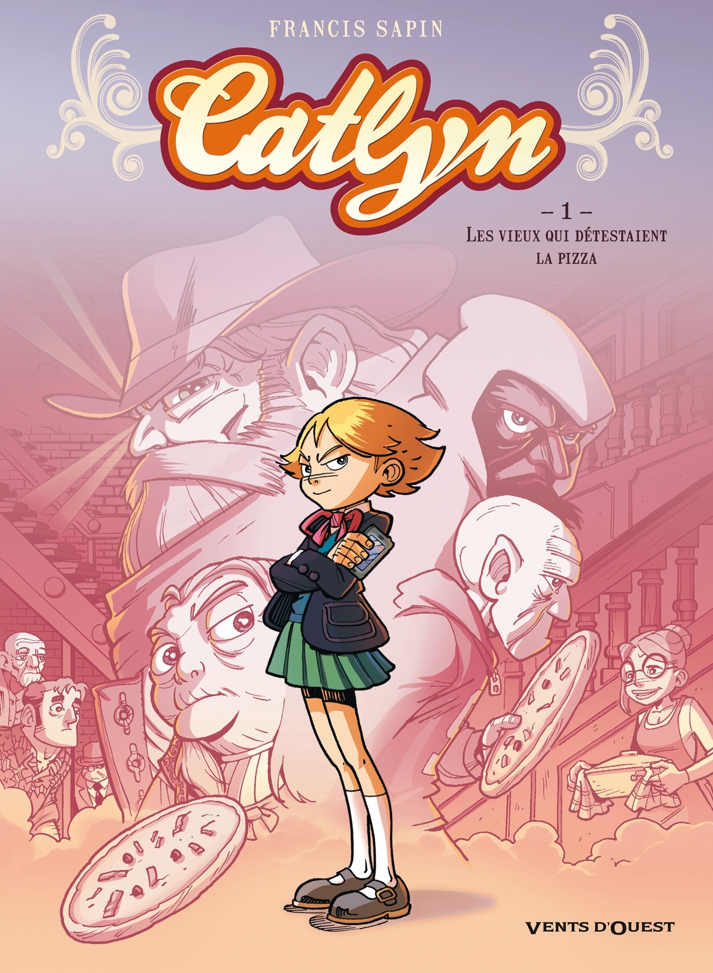 Catlyn - Tome 01, Les Vieux qui détestaient la pizza (9782749306117-front-cover)