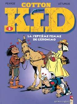 Cotton Kid - Tome 05, La Septième femme de Geronimo (9782749300115-front-cover)