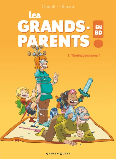 Les Grands-Parents en BD - Tome 01, Roulez jeunesse ! (9782749308401-front-cover)
