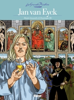 Les Grands Peintres - Jan van Eyck, Le Retable de l'Agneau mystique (9782749307473-front-cover)