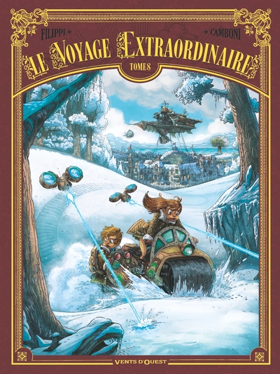 Le Voyage extraordinaire - Tome 08, Cycle 3 - Vingt mille lieues sous les glaces 2/3 (9782749309309-front-cover)