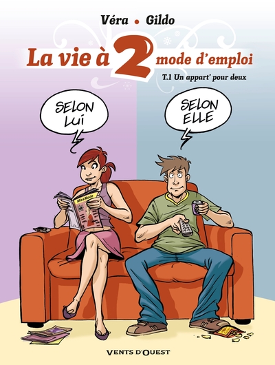 La Vie à 2, mode d'emploi - Tome 01, Un appart' pour deux (9782749303451-front-cover)