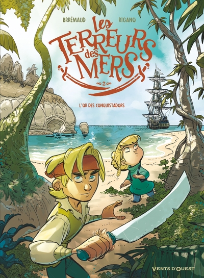 Les Terreurs des mers - Tome 02, L'île du crâne (9782749309231-front-cover)