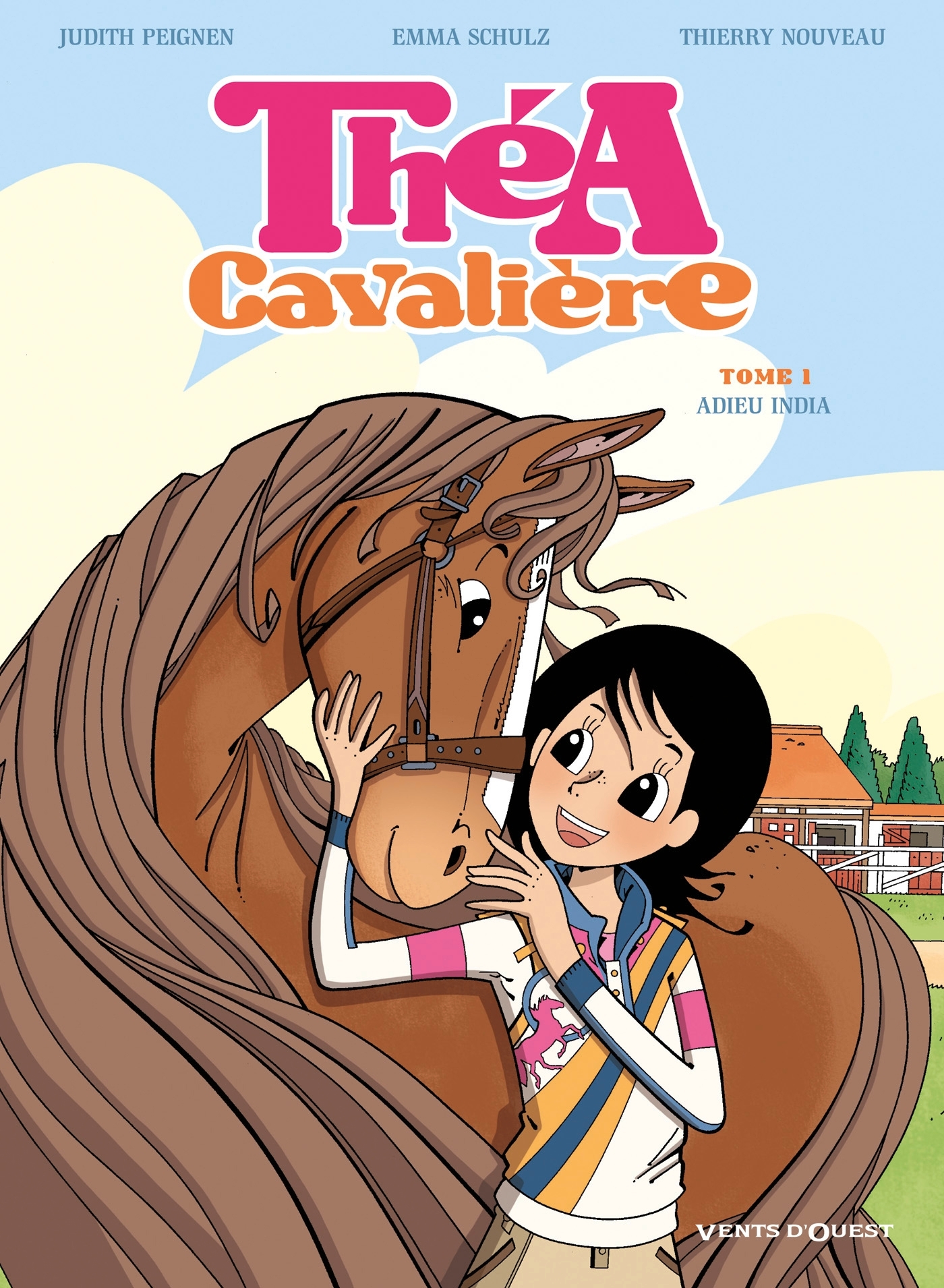 Théa cavalière - Tome 01, Adieu India (9782749307121-front-cover)