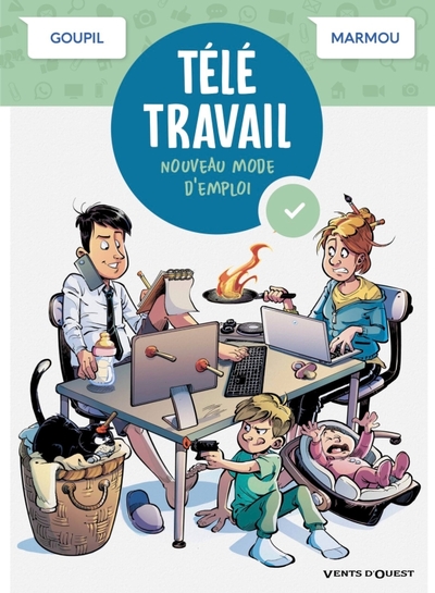 Télétravail, nouveau mode d'emploi (9782749309644-front-cover)