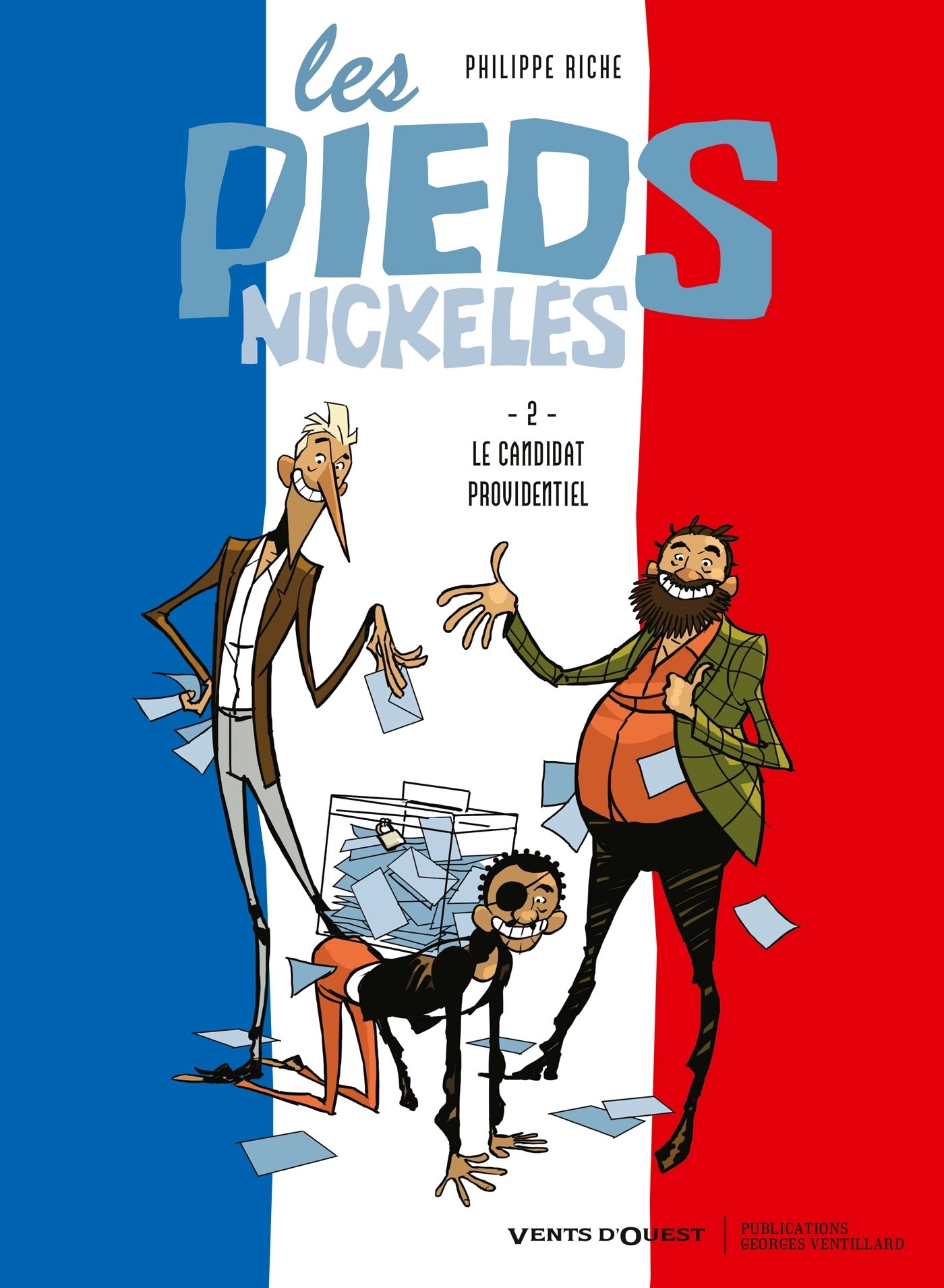 Les Pieds Nickelés - Tome 02, Le Candidat providentiel (9782749306759-front-cover)