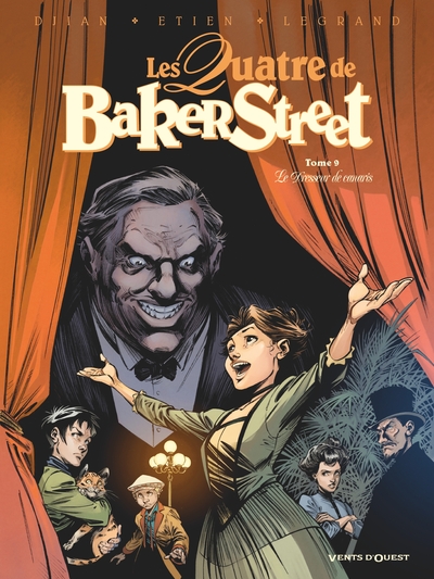 Les Quatre de Baker Street - Tome 09, Le Dresseur de Canaris (9782749309507-front-cover)