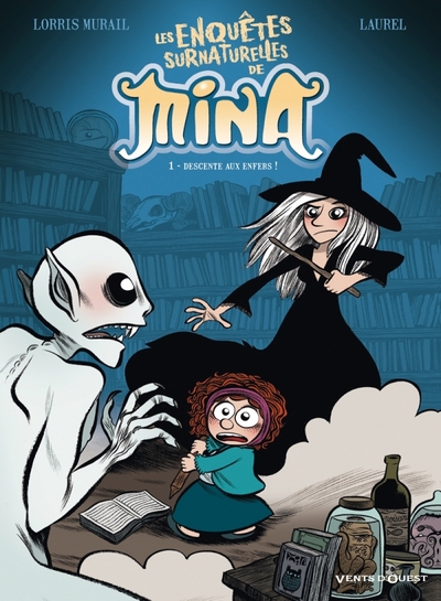 Les Enquêtes surnaturelles de Mina - Tome 01, Descente aux enfers ! (9782749305721-front-cover)
