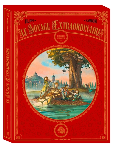 Le Voyage extraordinaire - Coffret Tomes 01 à 03, Cycle 1 - Le Trophée Jules Verne (9782749309682-front-cover)