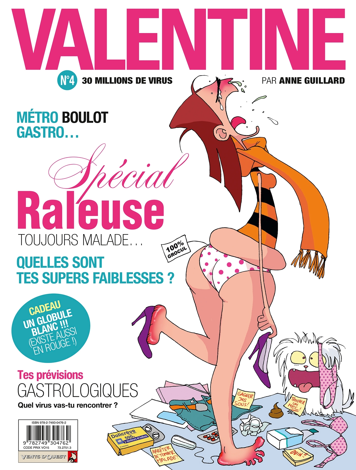 Valentine - Tome 04, 30 millions de virus (9782749304762-front-cover)