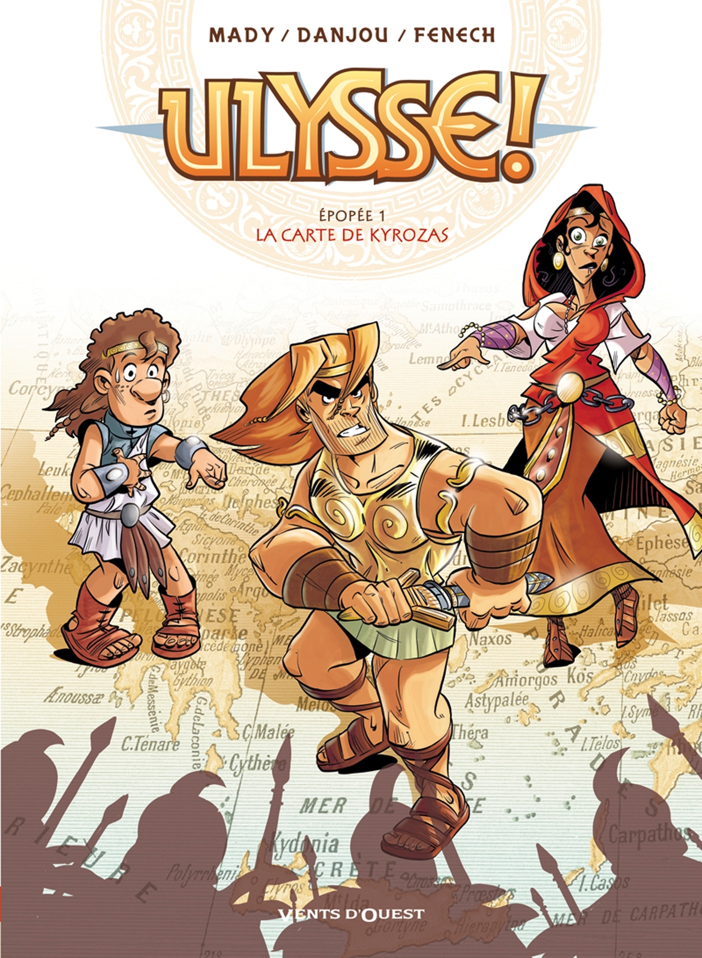 Ulysse ! - Tome 01, La carte de Kyrozas (9782749306179-front-cover)