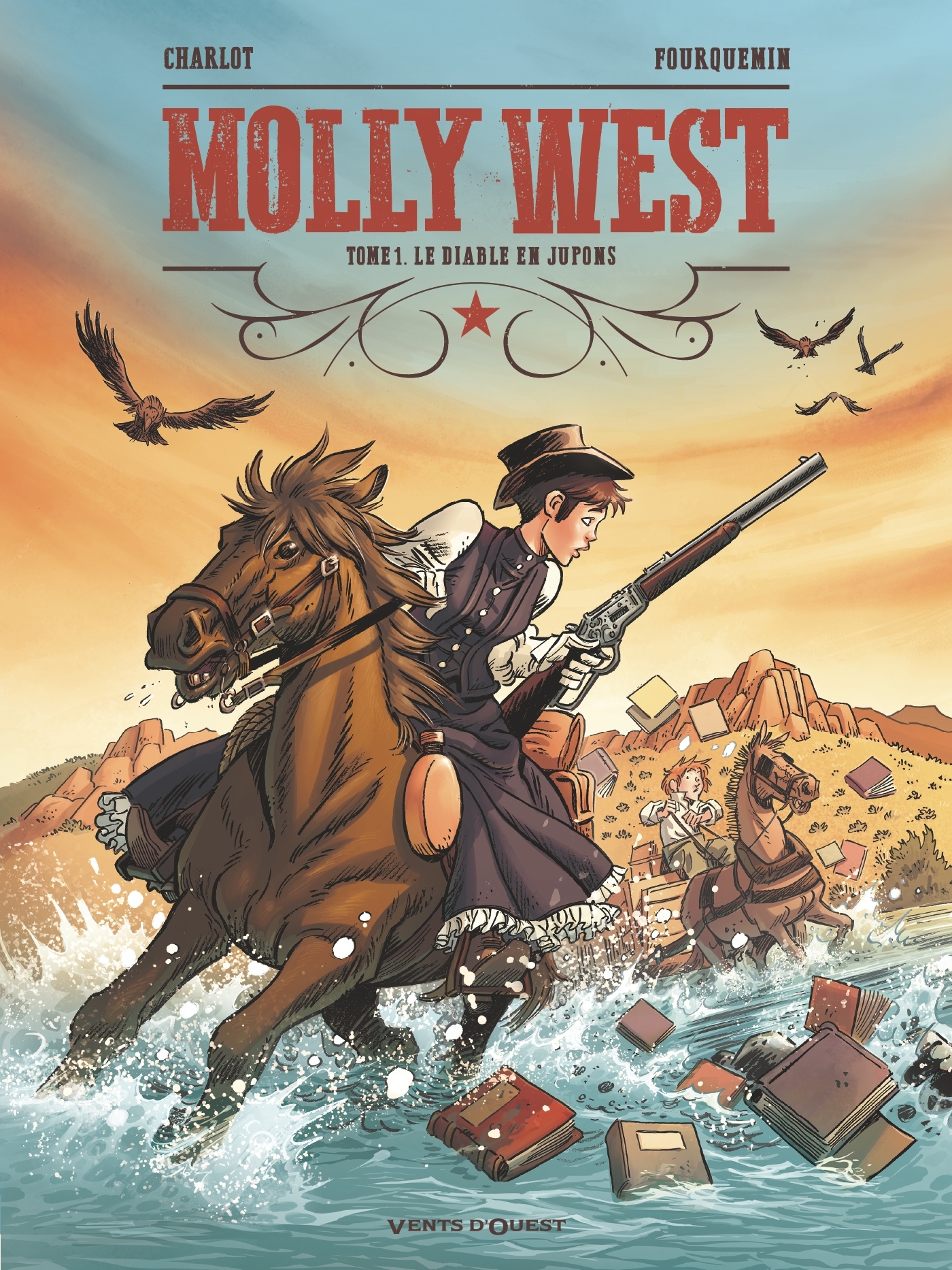 Molly West - Tome 01, Le Diable en jupons (9782749309408-front-cover)