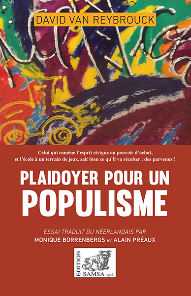 Plaidoyer pour un populisme (9782875932389-front-cover)