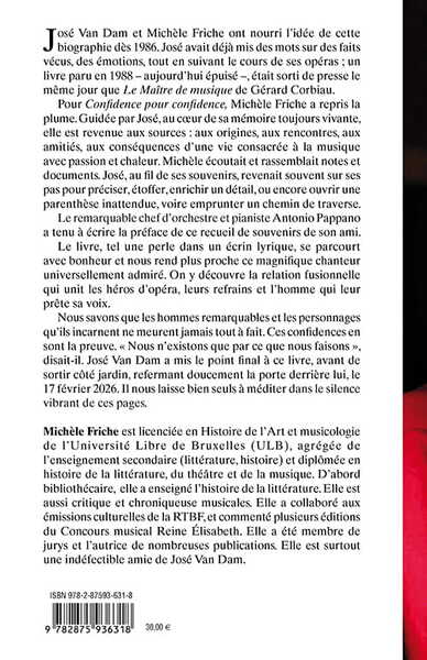 José Van Dam (9782875936318-back-cover)