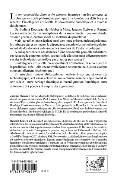 De la Souveraineté (9782875936219-back-cover)