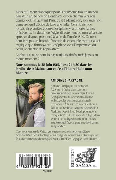 Joséphine, L'Impératrice (9782875935250-back-cover)