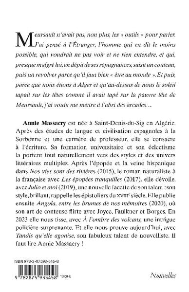 Tandis qu’elle agonise, nouvelles (9782875935458-back-cover)