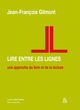 Lire entre les lignes, Une approche du livre et de la lecture (9782359840094-front-cover)