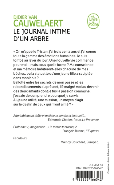 Le Journal intime d'un arbre (9782253166542-back-cover)