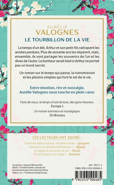 Le tourbillon de la vie (9782253100485-back-cover)