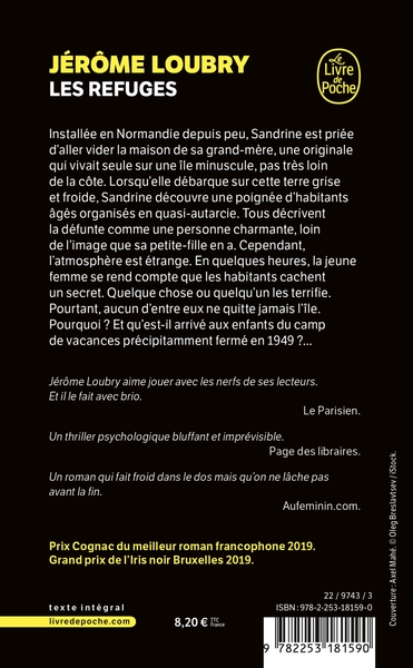 Les Refuges (9782253181590-back-cover)