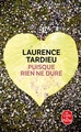 Puisque rien ne dure (9782253120087-front-cover)